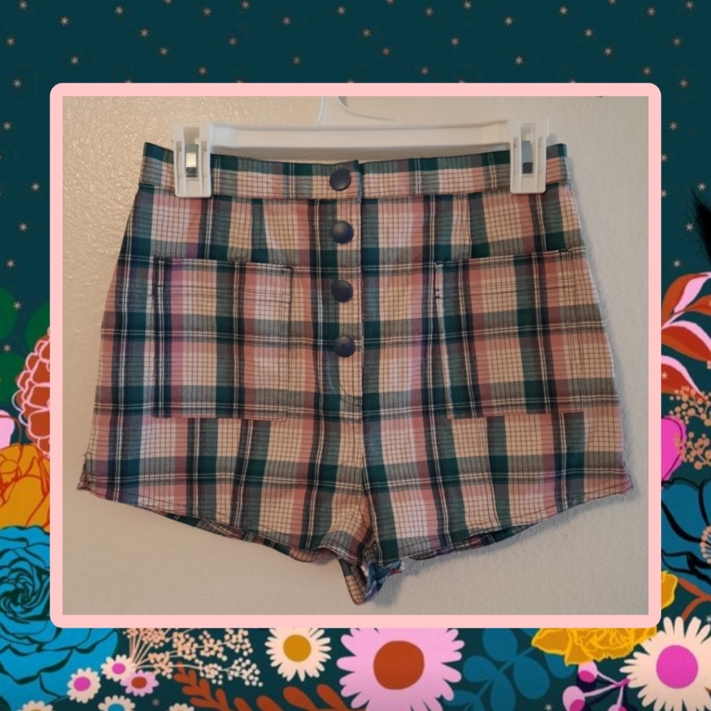 Plaid Shorts